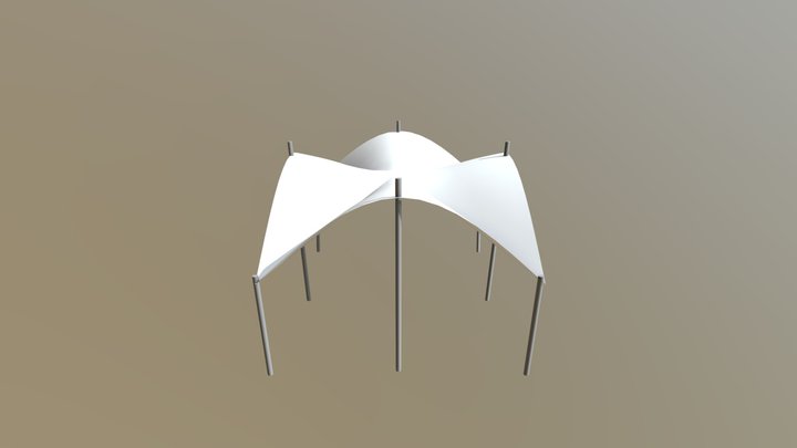 carpas curva 3D Model