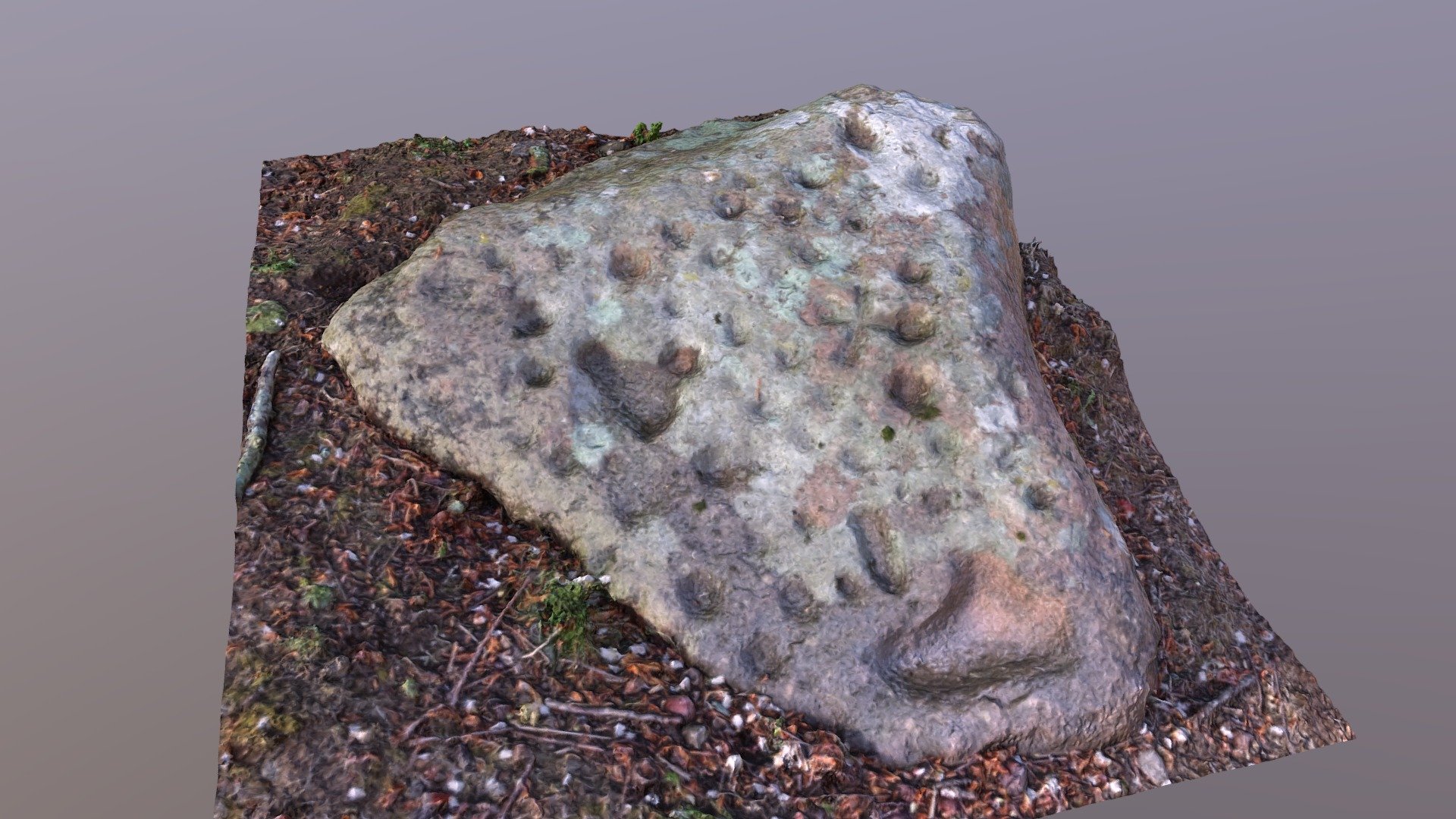 Migvie Churchyard - 3D model by ARThompson [3d471b3] - Sketchfab