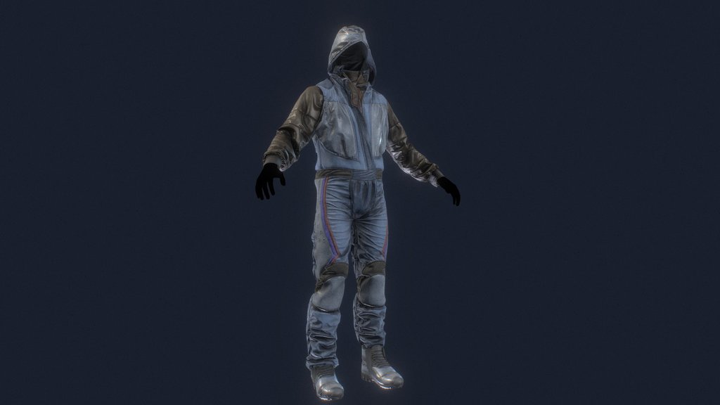 working sci-fi uniform+rig metahuman