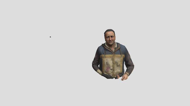 Smiling by the Riverbank 3D Model