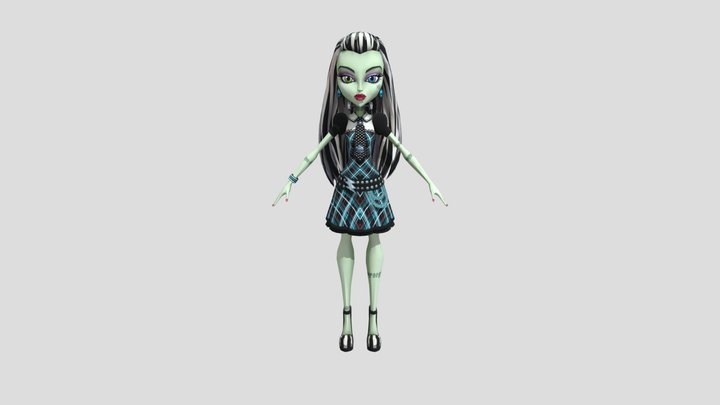 Frankie Stein 3D Model
