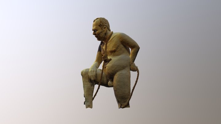Statua Palazzo Mora 3D Model