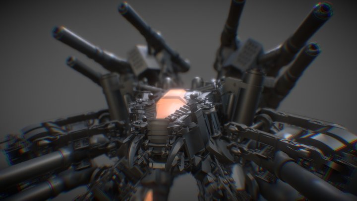 ZBrush 4R4 how to draw mech using insert mesh.4 – Free 3D Model STL