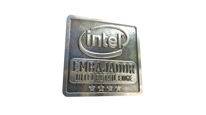 Pin Intel 3D Model