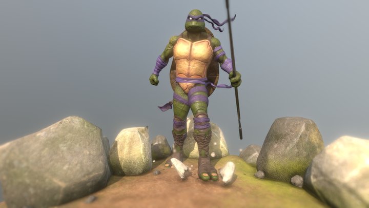 TMNT Dante 3D Model