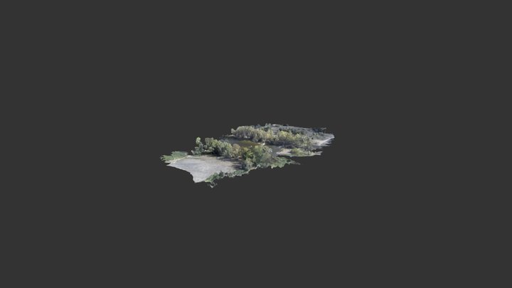 Açude do Monte da Vinha 3D Model