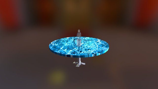 Garrafa d'água 3D Model