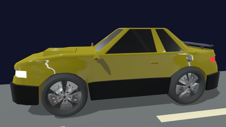 Sports Car 3D Model