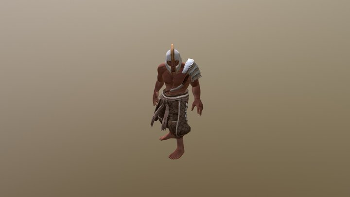 Gladiador Idle 3D Model