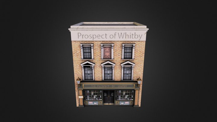 Pub London 2 3D Model
