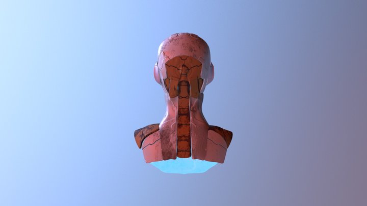 sci-fi head 3D Model