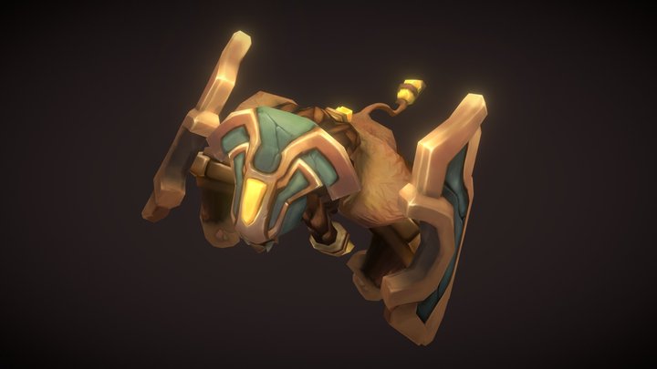 Ourea | Boss Creature 3D Model
