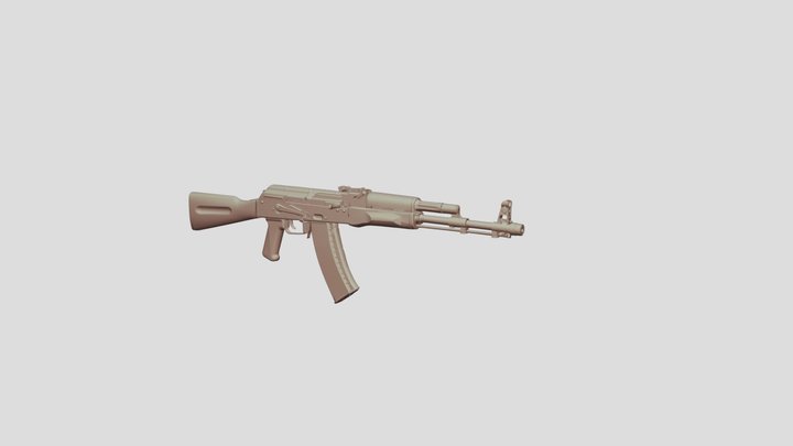 AK74 3D Model