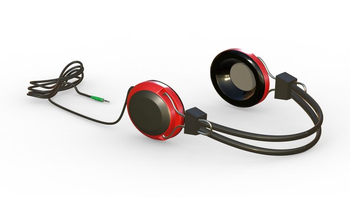 Headset 3D Model
