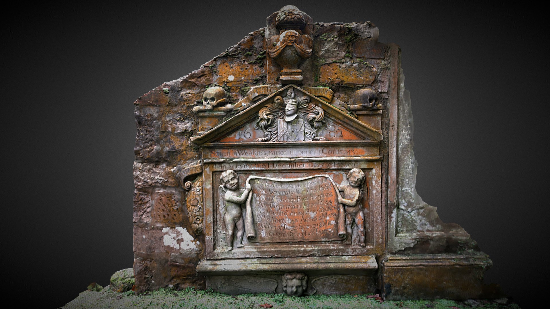 1682 Memorial, Humbie, East Lothian, Scotland