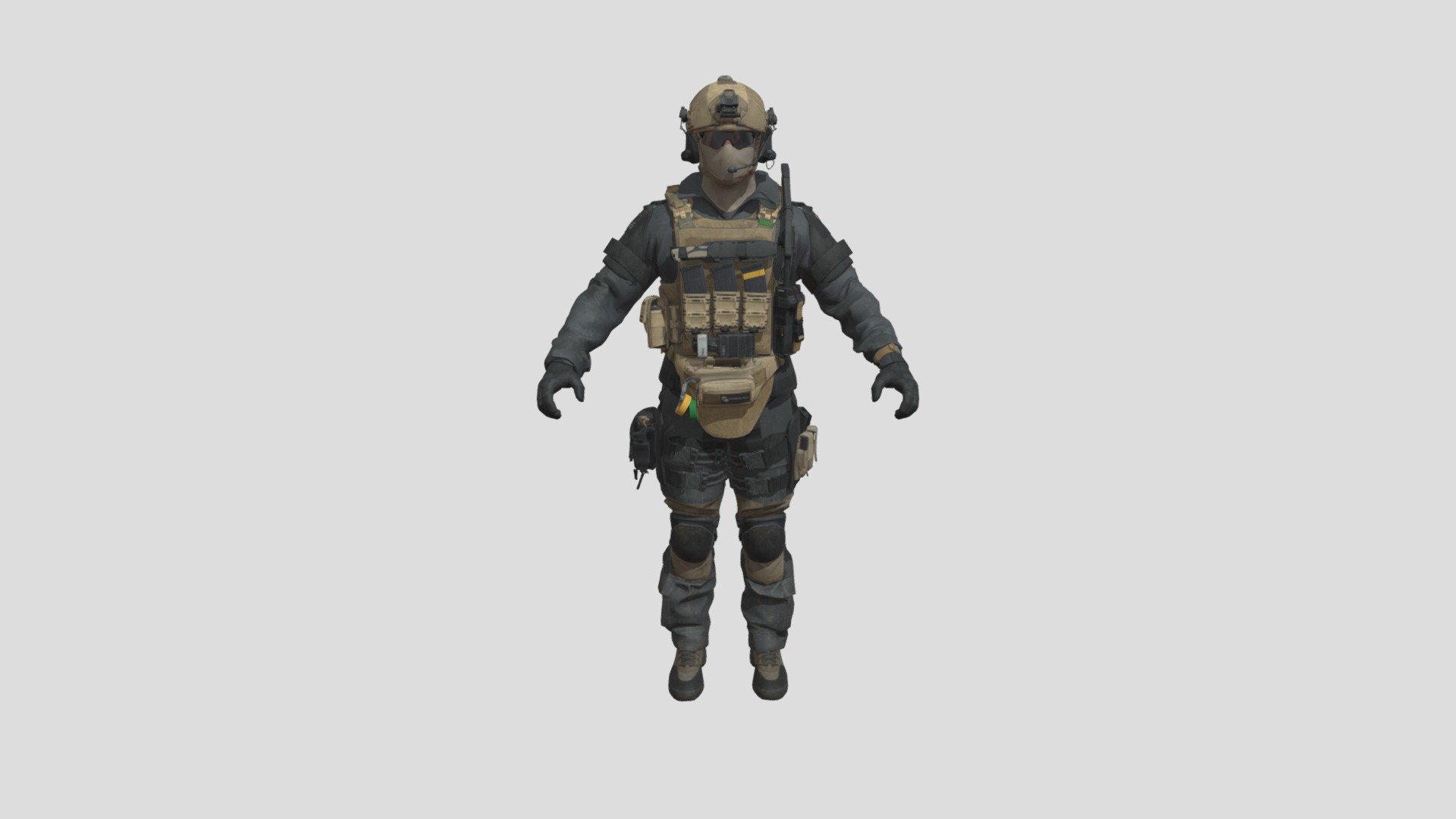 Solider - Download Free 3D model by FoFLaFe [3d546c9] - Sketchfab