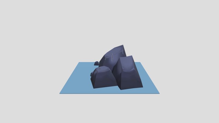 石頭群 3D Model