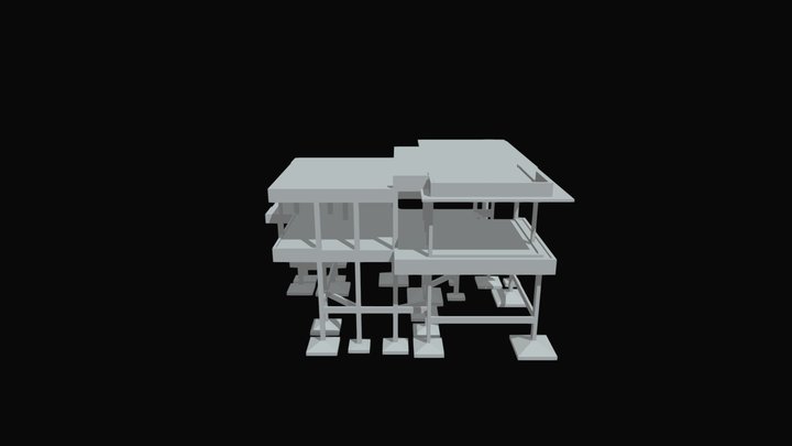 3D Estrutura - Resid Maxsuel e Sheezara 3D Model