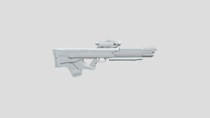 Gun 3D Model
