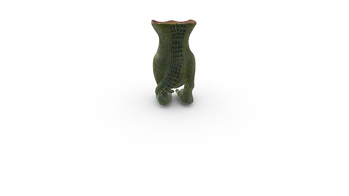 Crocodile -Stool 3D Model