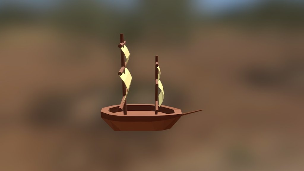 Ship Low Poly