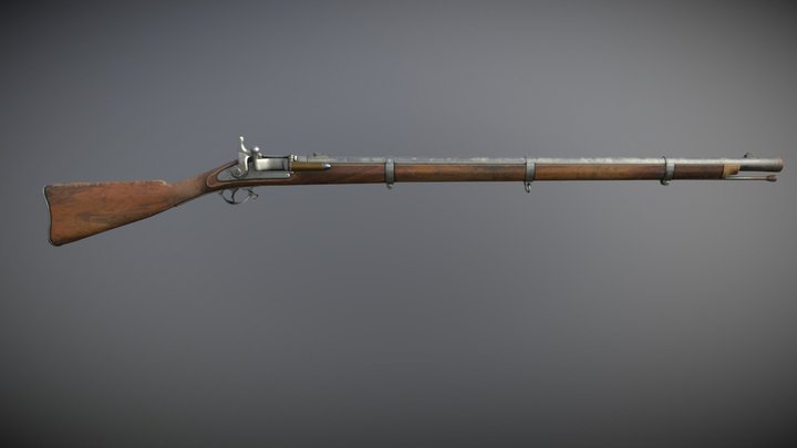 Musket 3D models - Sketchfab