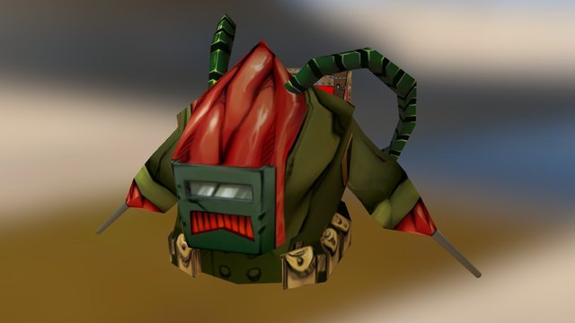 Kugel Panzer - Flamethrower 3D Model