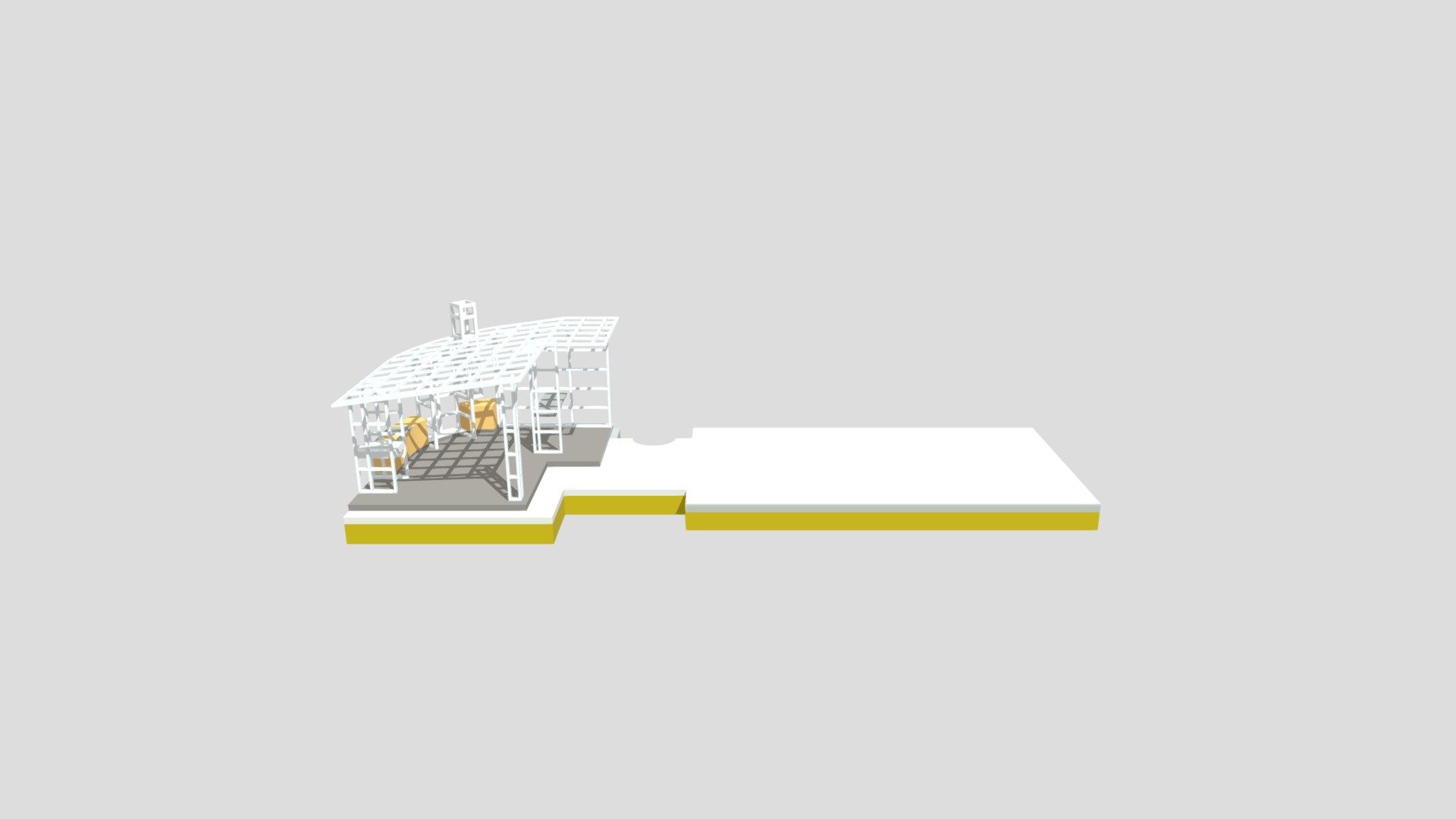 Modelo 3D Paneles - METAL COMP
