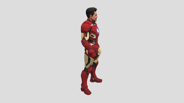 Iron man model 3D Model