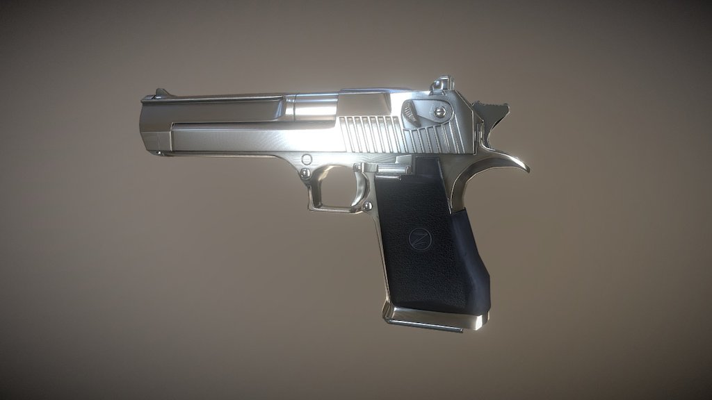 Gun - Desert Eagle .44 - ver.2 metallic
