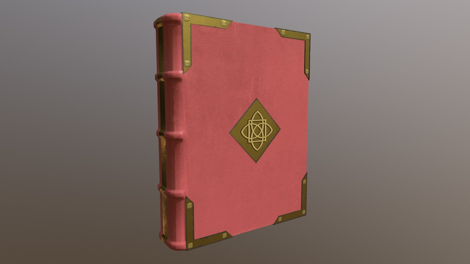 Medieval Book (Red) - Buy Royalty Free 3D model by philiptheaker ...