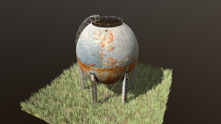 watertower 3D Model