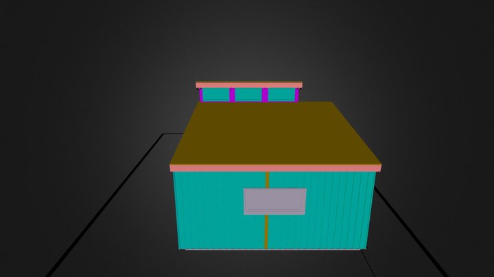 Hus 1 3D Model