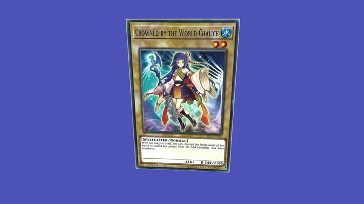 Duel Monster - Crowned by the World Chalice 3D Model