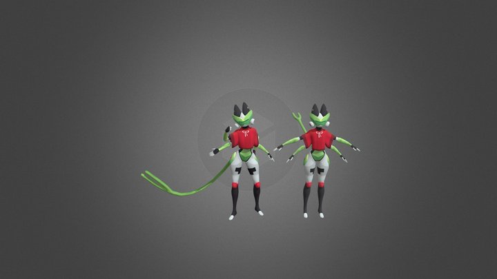 M30W - Stylised Robot Character - Low Poly 3D Model