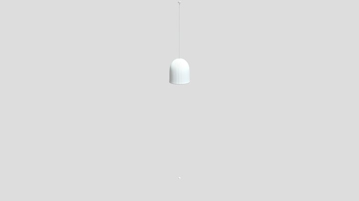 Hanging Lamp CORINTHE 3D Model