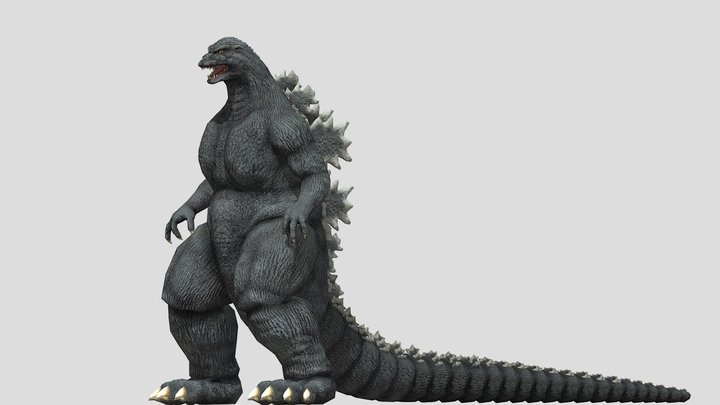 PSO Lobby Godzilla