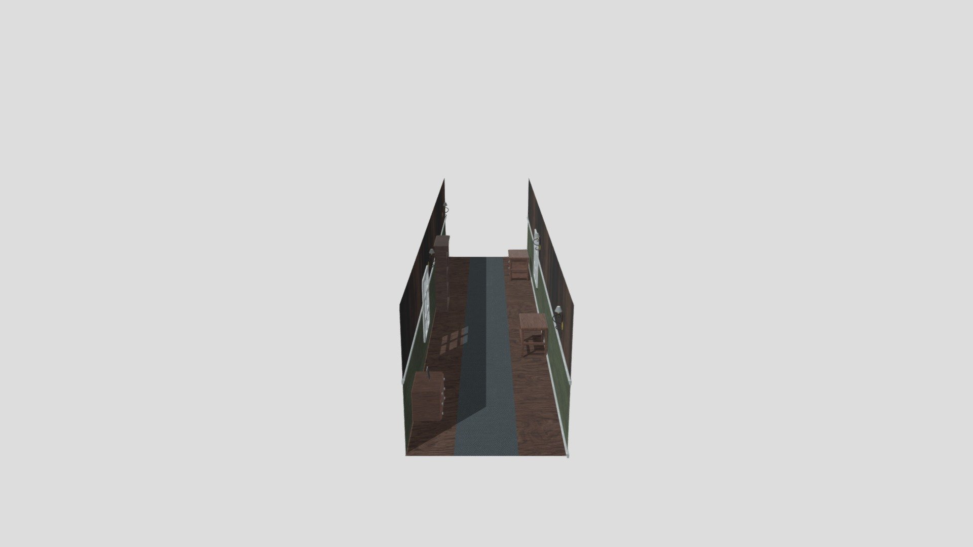 Hallway — Sketchfab embed 3D viewer