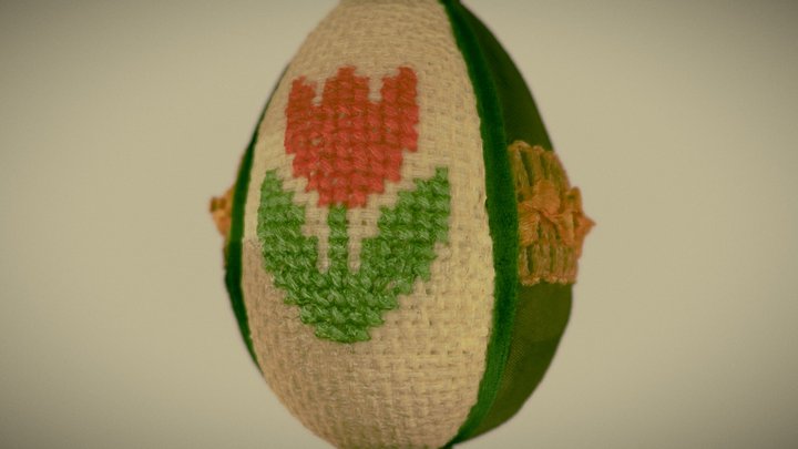 PODLASIE: egg of Mrs.Wiera / jajo Pani Wiery 3D Model