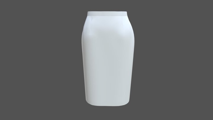 1 Basic Skirt 3D Model