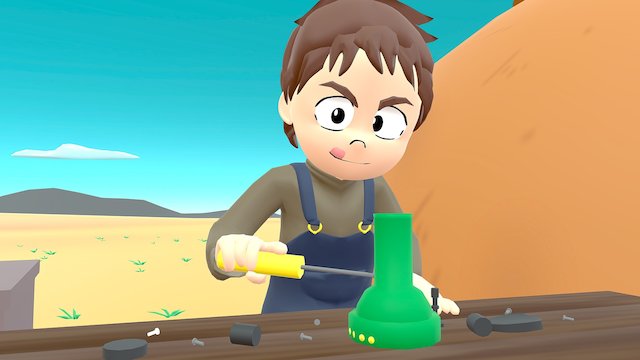 Another Day in the Desert 3D Model