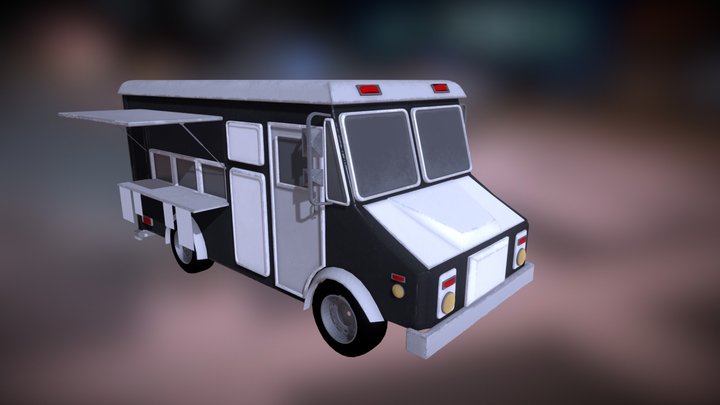 Food Truck 3D Model