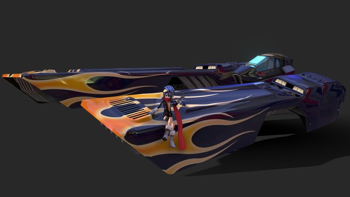 Goteki-45 HD/FY Fusion 3D Model