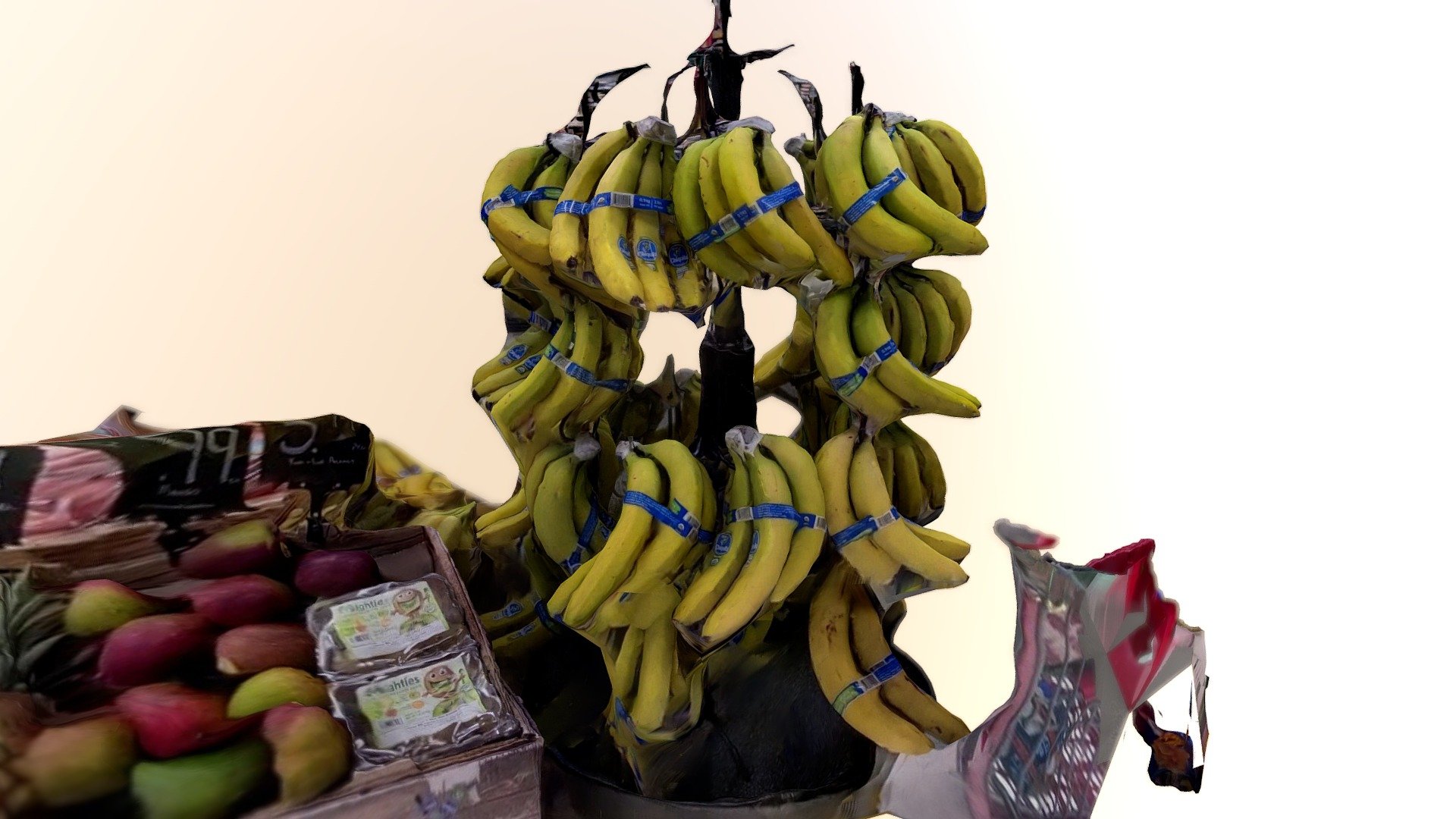 Banana Rack at the Store