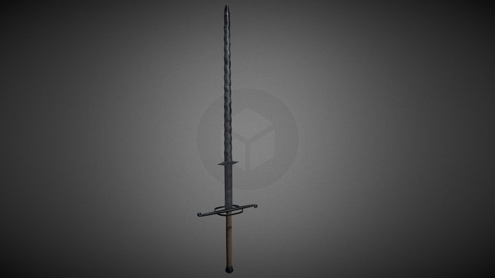 Zweihander 3D Model