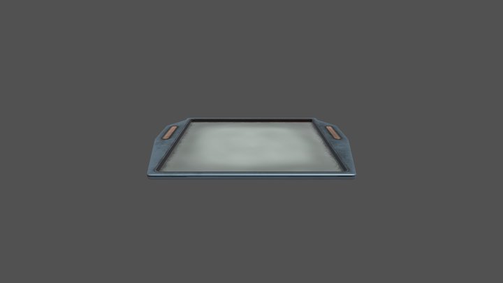 Handheld Tablet 3D Model