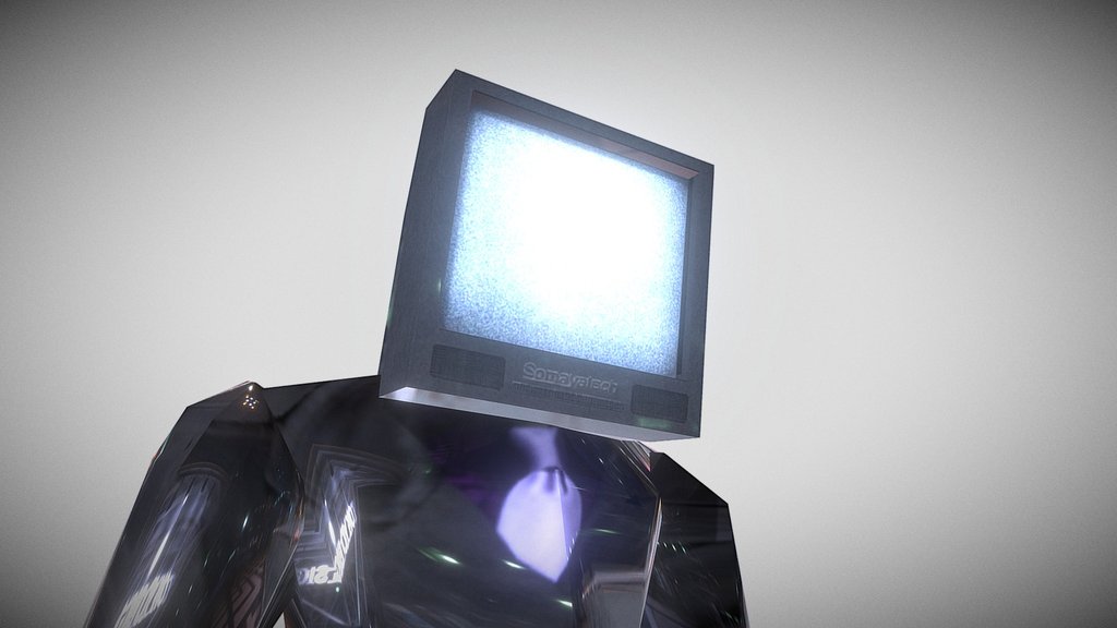 Tv Man Low Poly(half life style)
