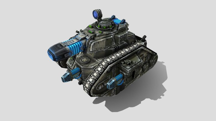 Lemman Russ Executioner 3D Model