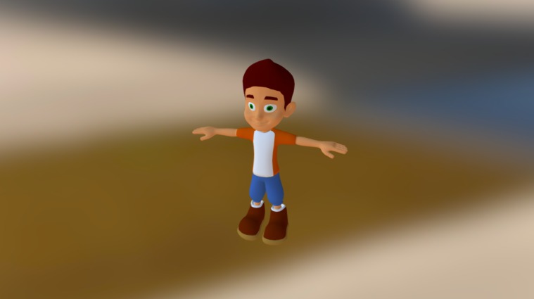 Cartoon Character - Download Free 3D model by Creative Mango  (@creativemango) [3d64514]