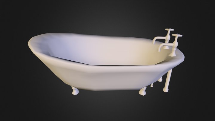 Bathtub.obj 3D Model